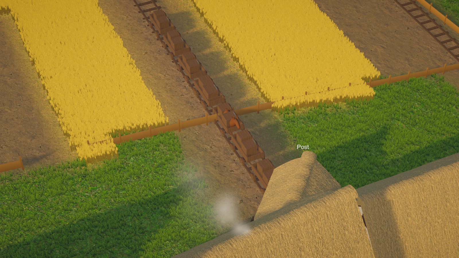 A wagon train