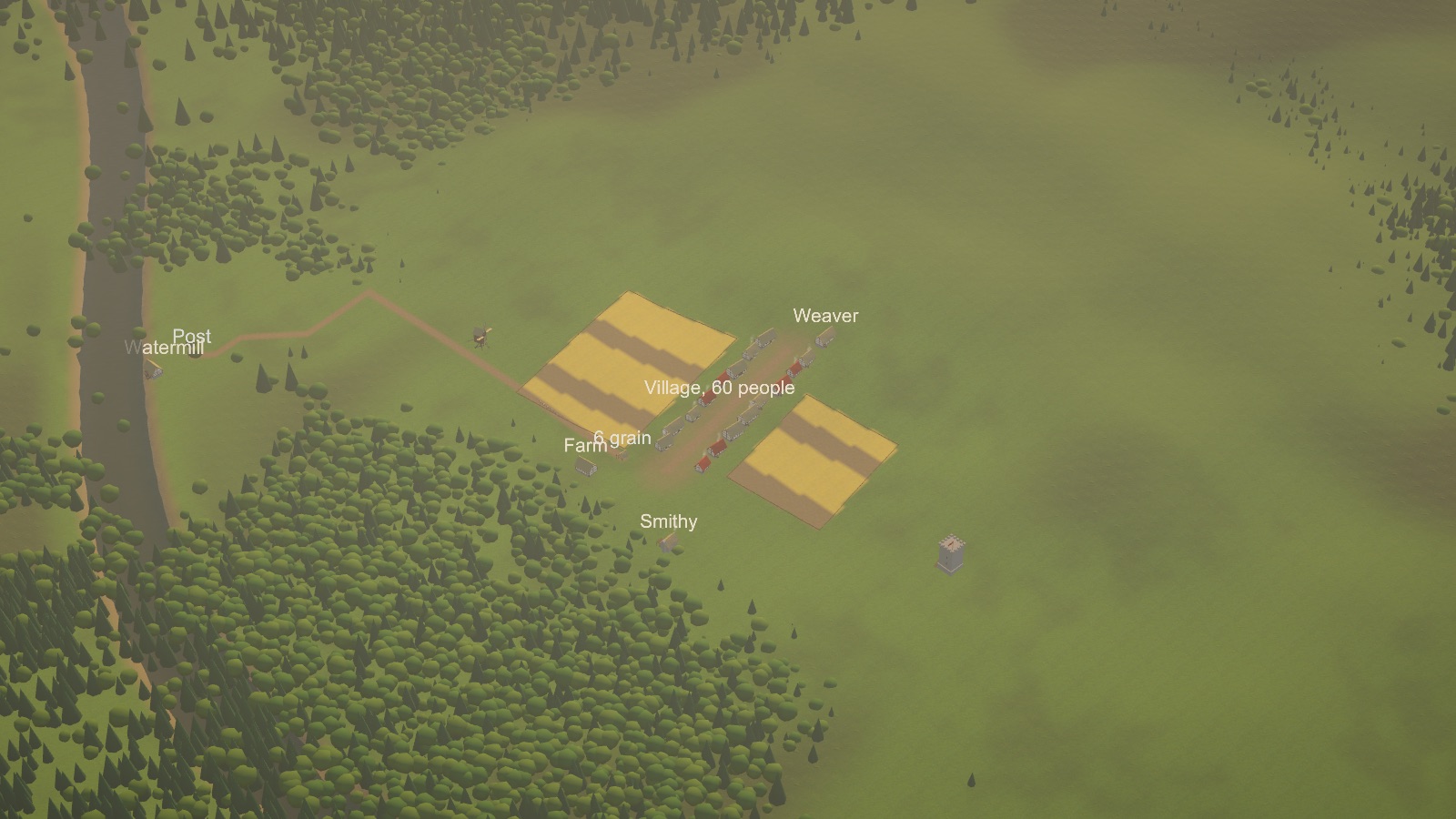 The same new valley from 1100 m