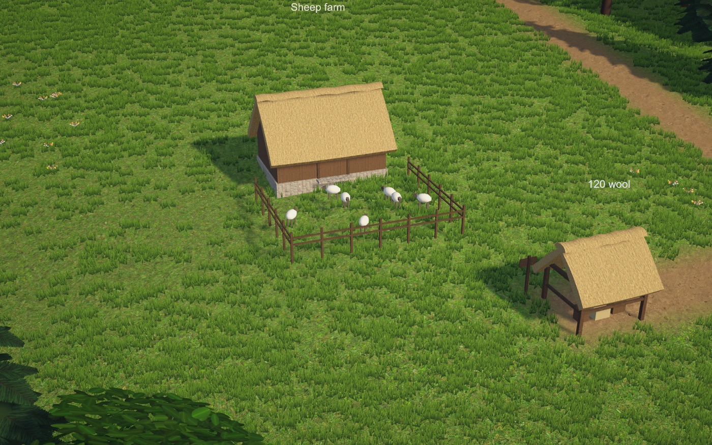 The sheep farm